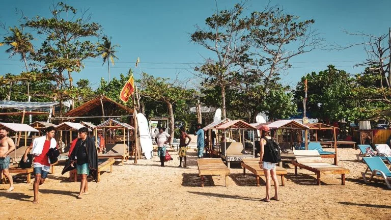 Doen in Weligama in Sri Lanka