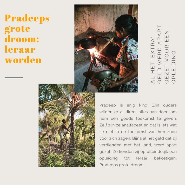 Reisstel.nl | Portret Pradeep - docent en ondernemer in Sri Lanka