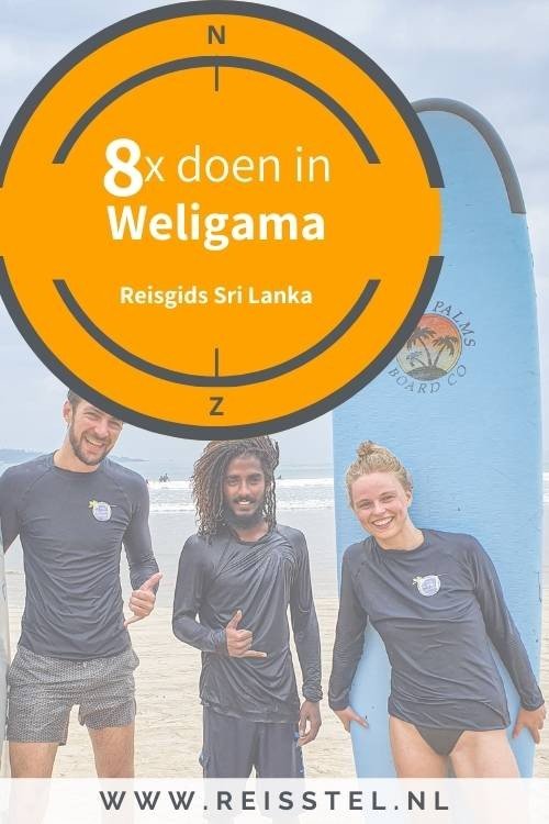 8x doen in Weligama in Sri Lanka