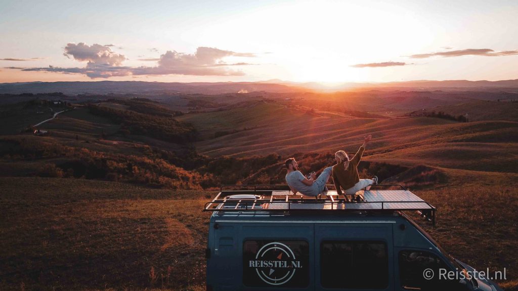 Rondreis Toscane | zonsondergang