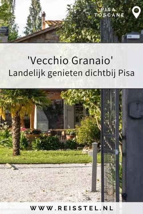 Rondreis Toscane | Vecchio Granaio Pisa