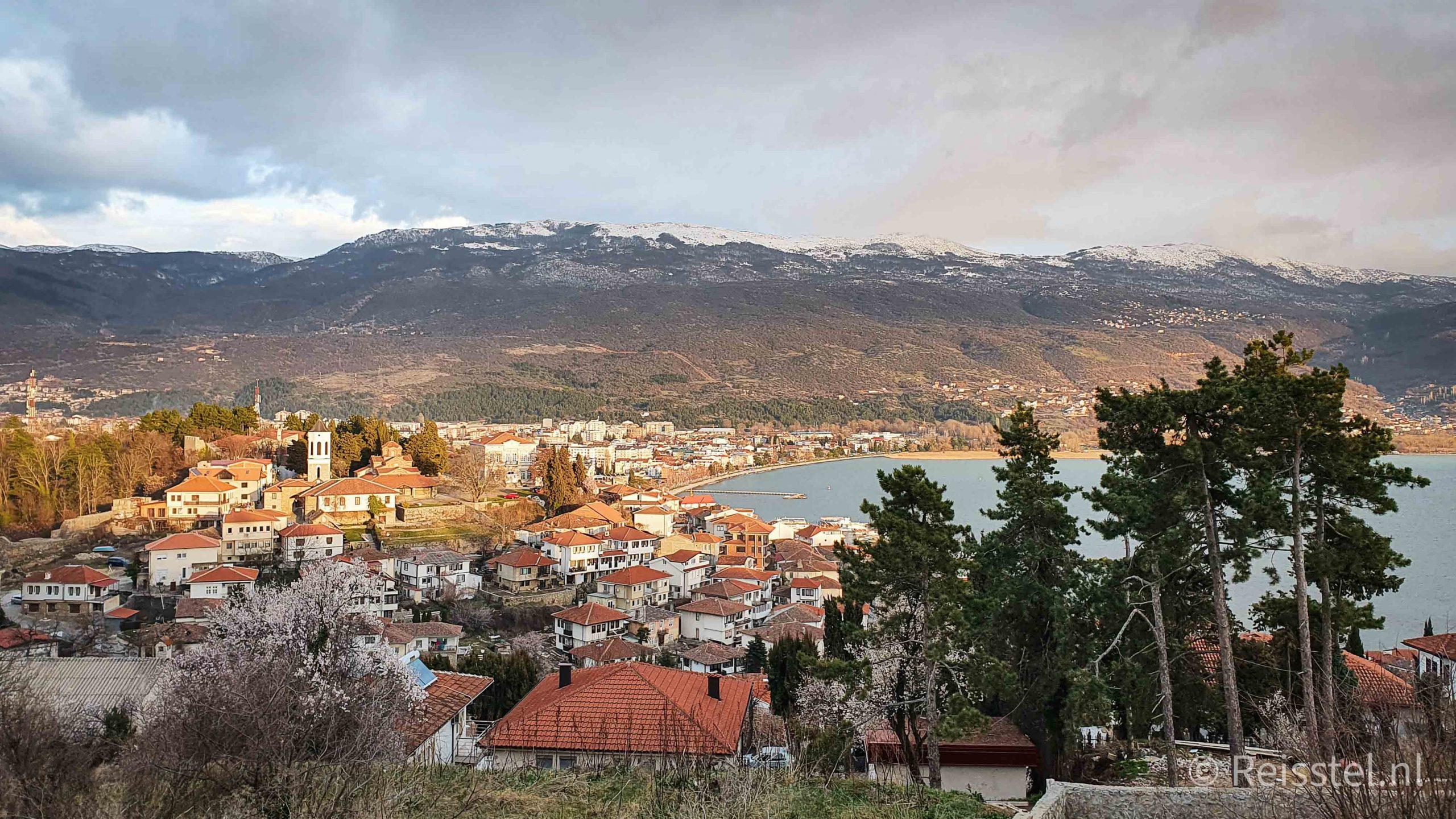 Bzienswaardigheden Noord-Macedonië | meer van Ohrid