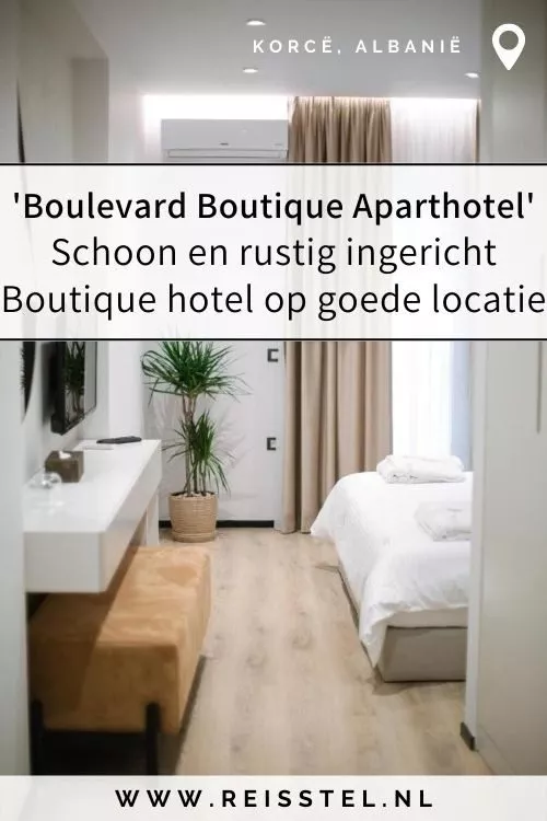 Rondreis Albanië | Hotel Korcë | Boulevard Boutique Aparthotel