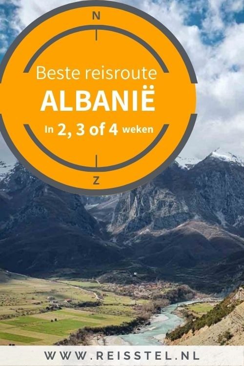 Reisroute Albanië | Pinterest