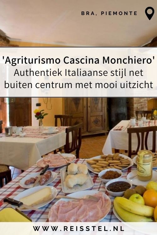 Reisroute Piemonte Italië | Accommodaties Bra | Agriturismo Cascina Monchiero
