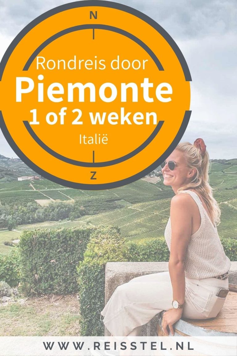 Rondreis Piemonte Italië | 1 of 2 weken | Pinterest Pin