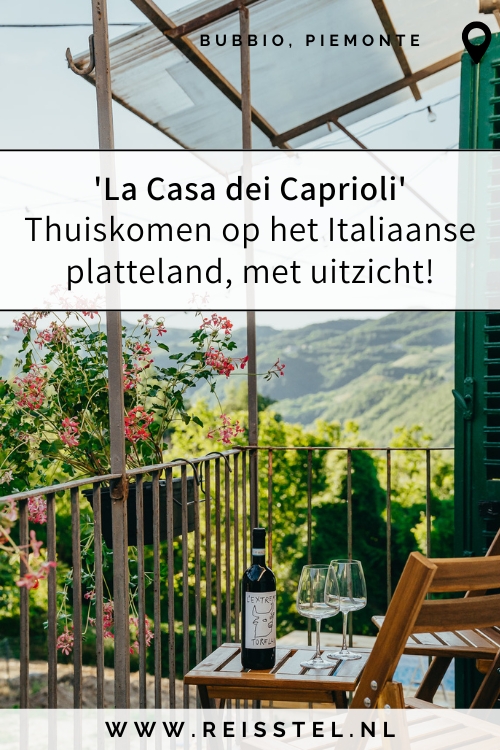 Reisroute Piemonte | accommodatie Casa Caprioli