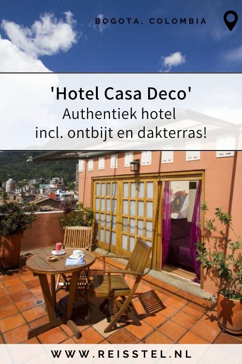 Reisgids Bogota | Overnachten Bogota Colombia | Hotel Casa Deco