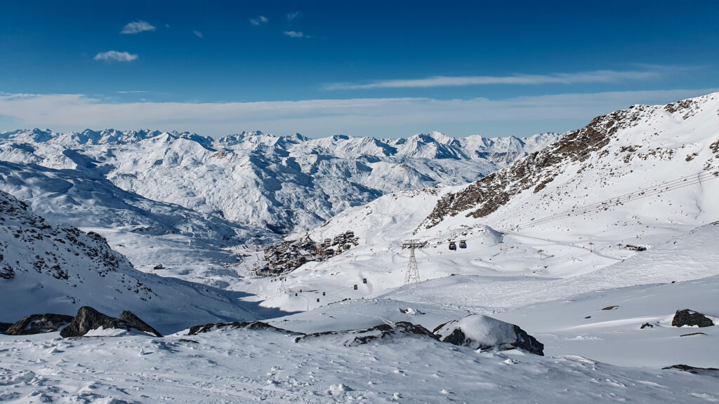 Wintersport Frankrijk 2023 | Uitzicht Val Thorens
