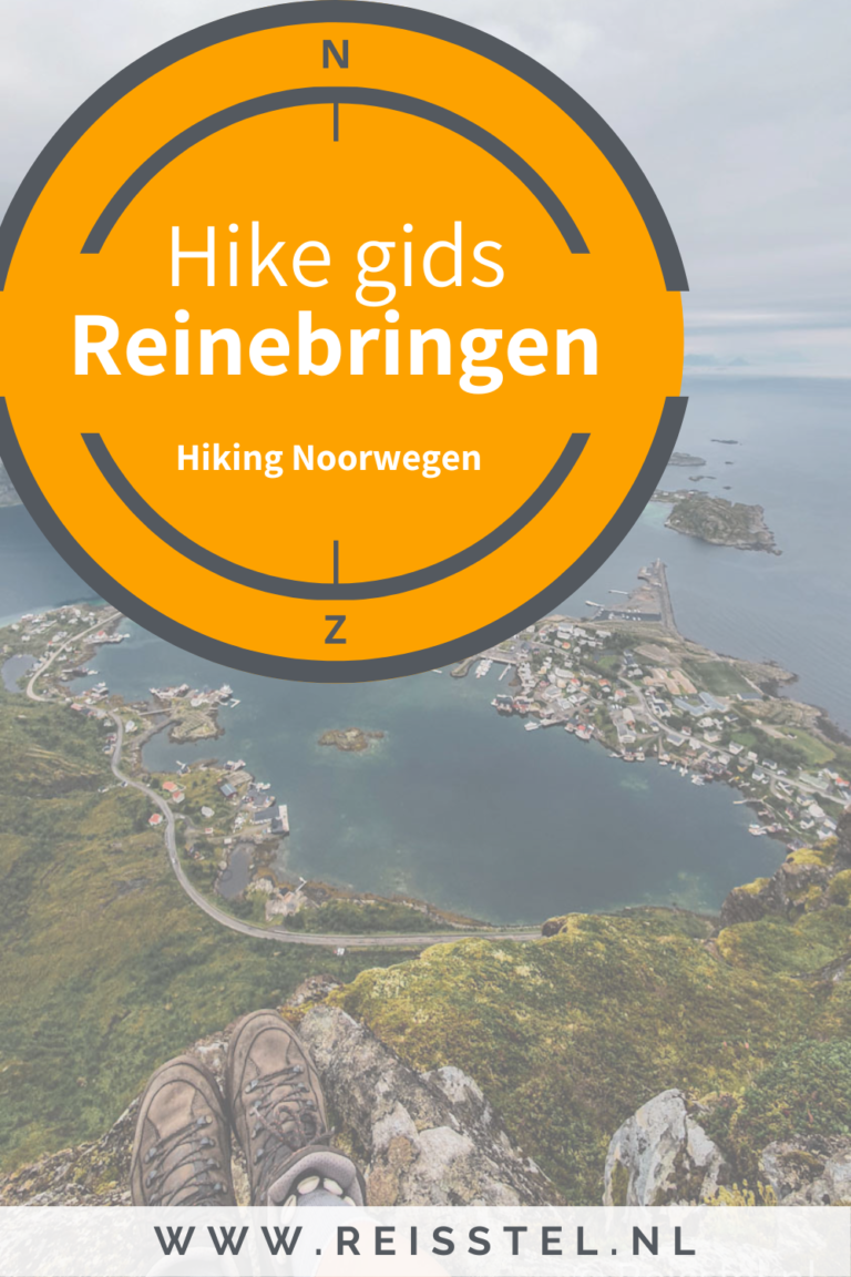 Pinterest pin hike Reinebringen Noorwegen