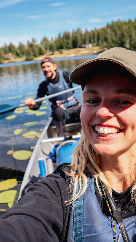 Selfie in de kano | Canoe Trip