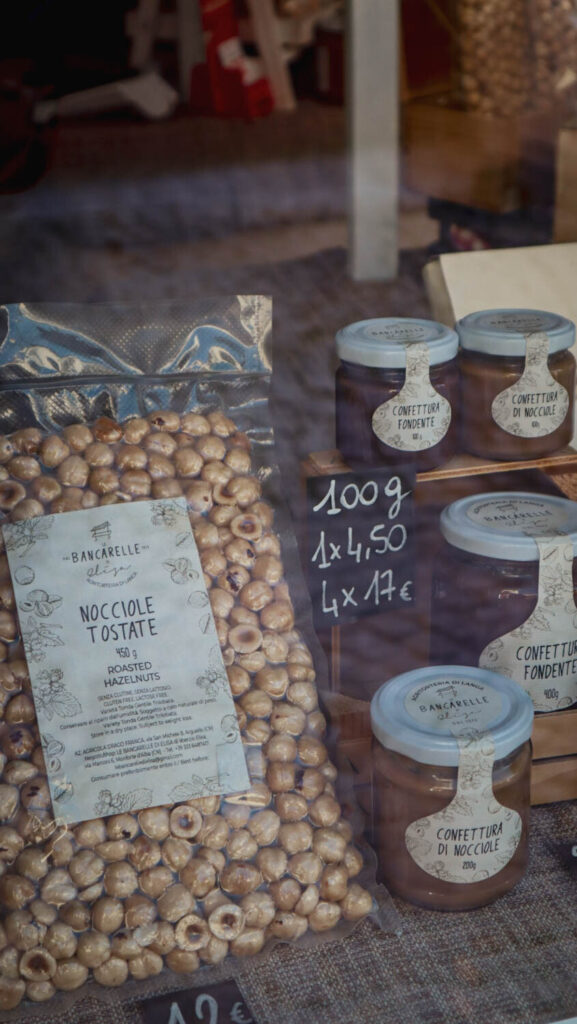 Hazelnoten uit Piemonte in Monforte d'Alba