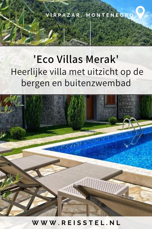 Eco Villas Merak | Rondreis Montenegro | Hotels Virpazar