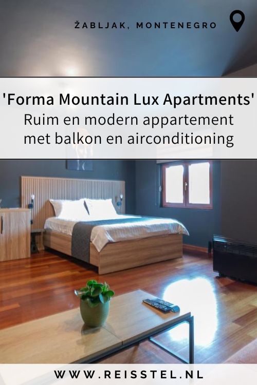 Forma Mountain Lux Apartments | Rondreis Montenegro | Hotels Zabljak