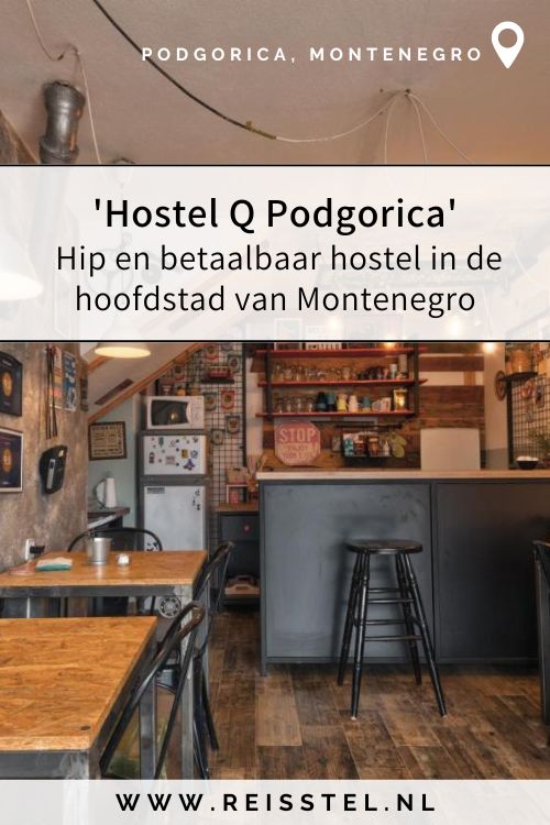 Hostel Q Podgorica | Rondreis Montenegro | Hotels Podgorica
