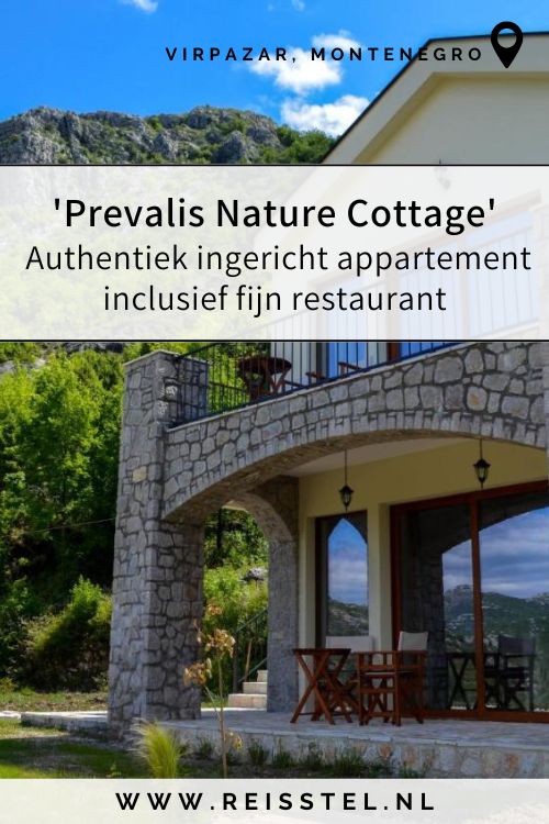 Prevalis Nature Cottage | Rondreis Montenegro | Hotels Virpazar