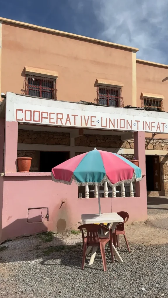 Saffraan route theehuis | Reisroute Marokko