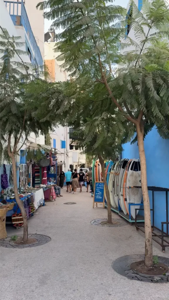 Taghazout | Straatbeeld | Reisroute Marokko