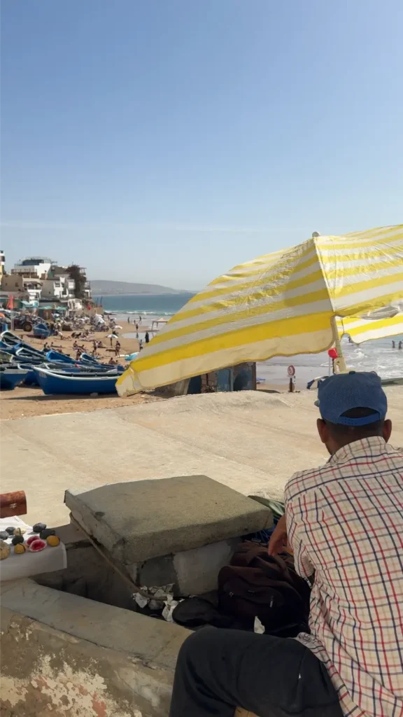 Taghazout strand | Reisroute Marokko