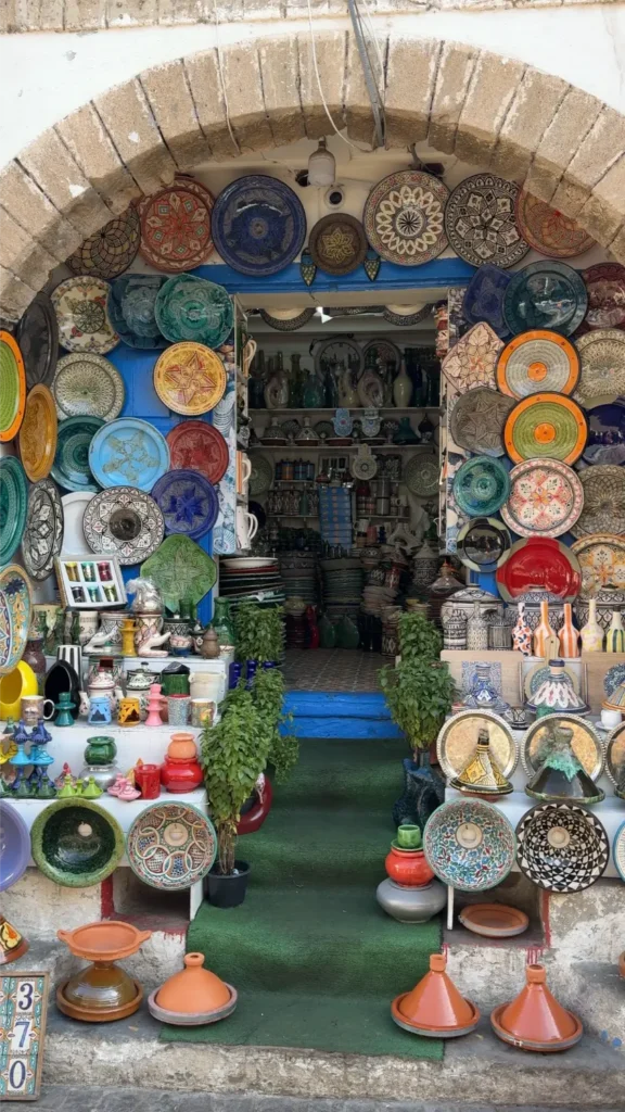 Aardewerk souvenir Marokko