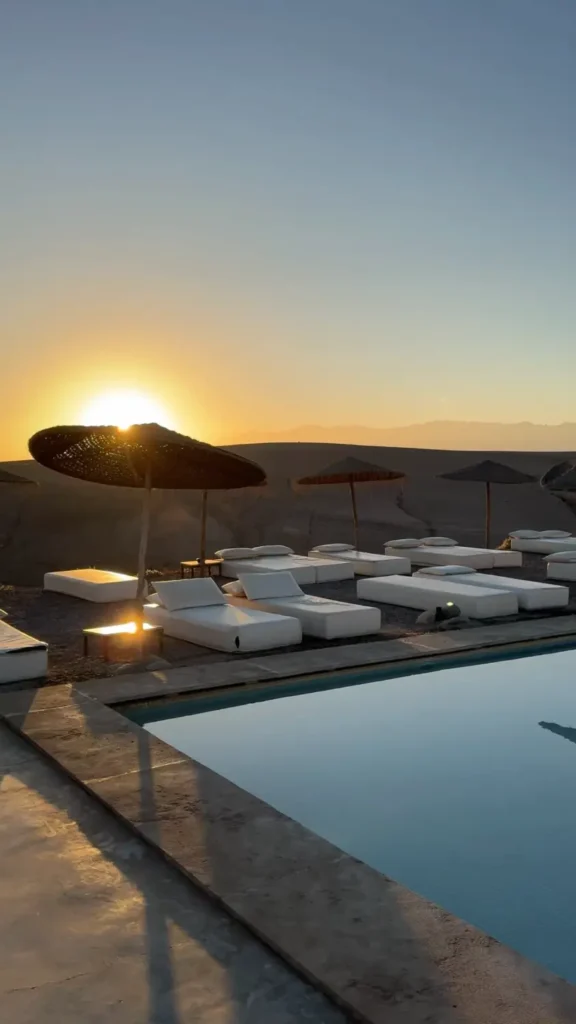 Accommodatie met zwembad Agafay Marokko