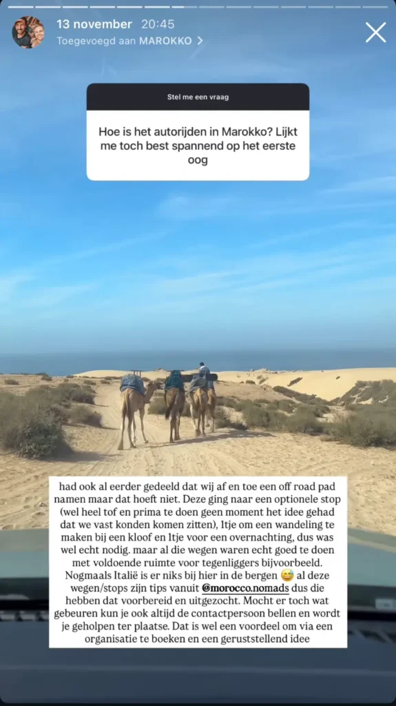 Reisstel.nl | De ultieme 7-daagse reisroute door Marokko: zo haal je het meeste uit je roadtrip zonder keuzestress